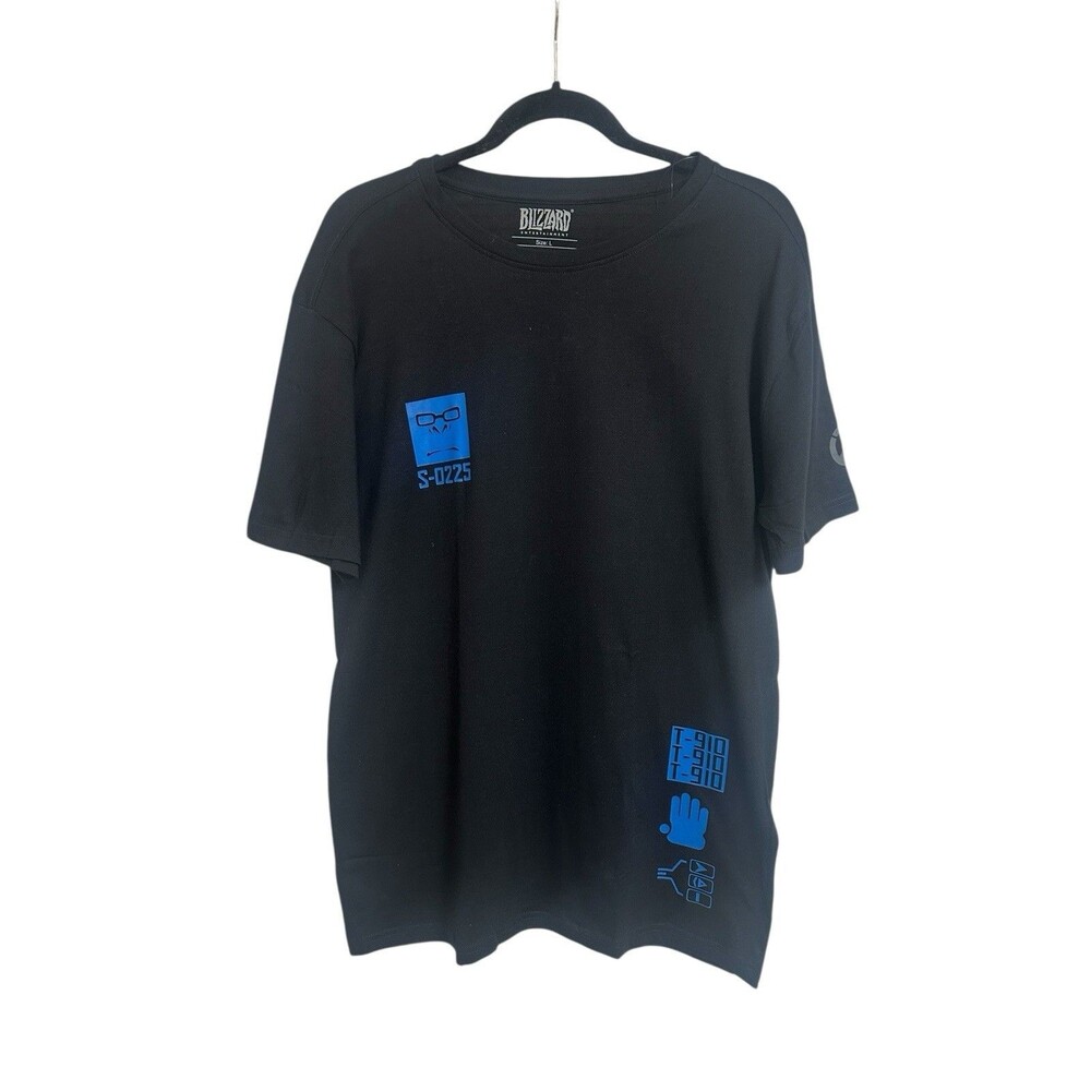 NWT Overwatch 2 Blizzard Difused Men's L Black Winston T-Shirt S-0225 T-910 NEW